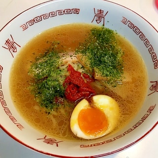 香酢煮玉子で☆ピリ辛辛味噌ラーメン